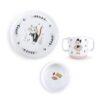 set vaisselle apres la pluie porcelaine