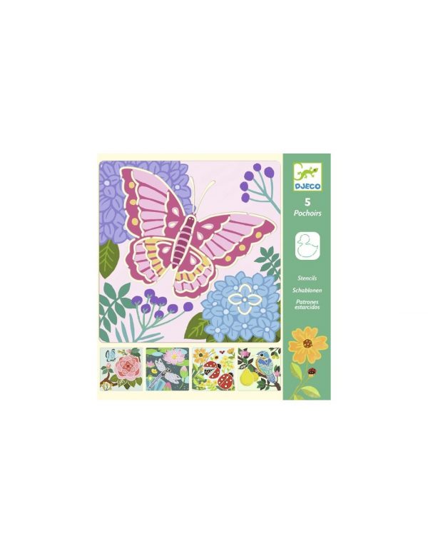 POCHOIRS AILES DU JARDIN - DJECO