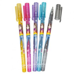 top model stylos gel paillettes
