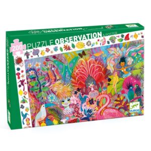 puzzle d'observation carnaval djeco