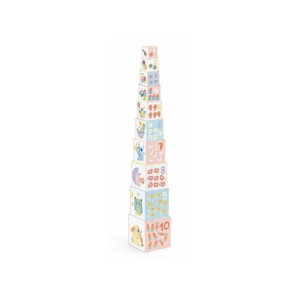 CUBES A EMPILER  BABY BLOKI - DJECO – Image 3
