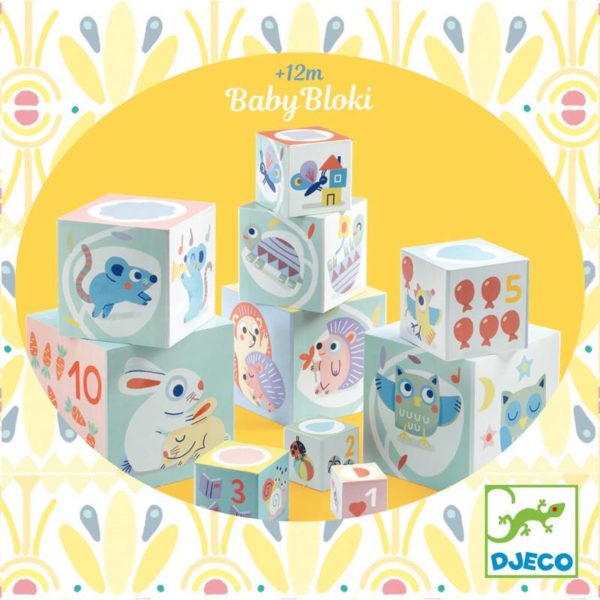 CUBES A EMPILER  BABY BLOKI - DJECO – Image 2