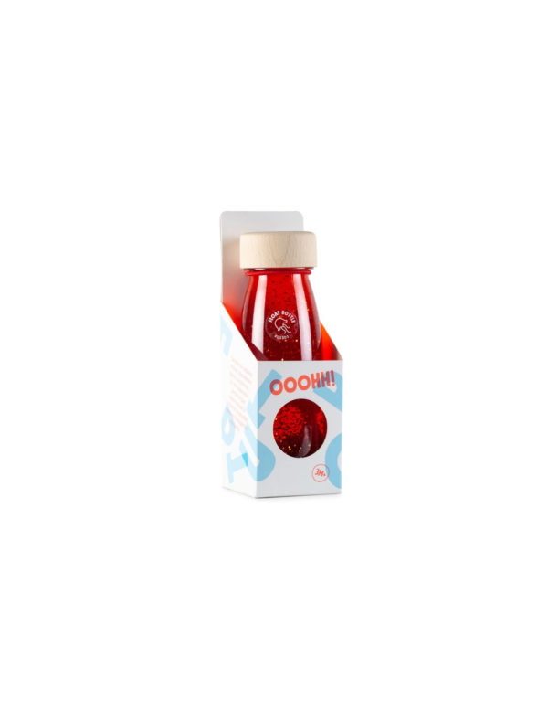 BOUTEILLE SENSORIELLE FLOAT ROUGE- PETIT BOUM – Image 2