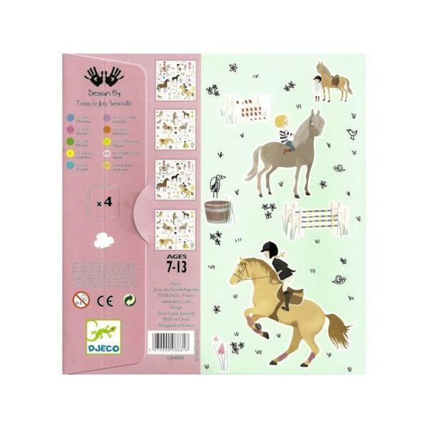 160 STICKERS CHEVAUX - DJECO – Image 2