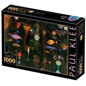 PUZZLE PAUL KLEE POISSONS MAGIQUES 1000 PIECES