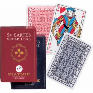 jeu de 54 cartes Françaises