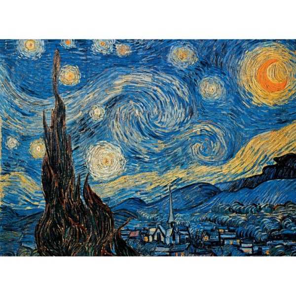 Puzzle Van Gogh la nuit étoilée
