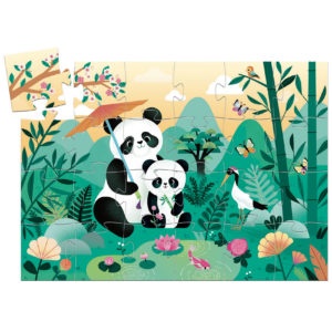 puzzle leo le panda djeco