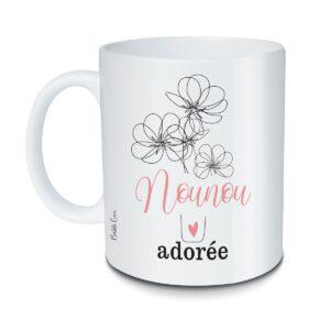 mug nounou adorée