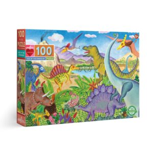 puzzle eeboo l'âge des dinosaures