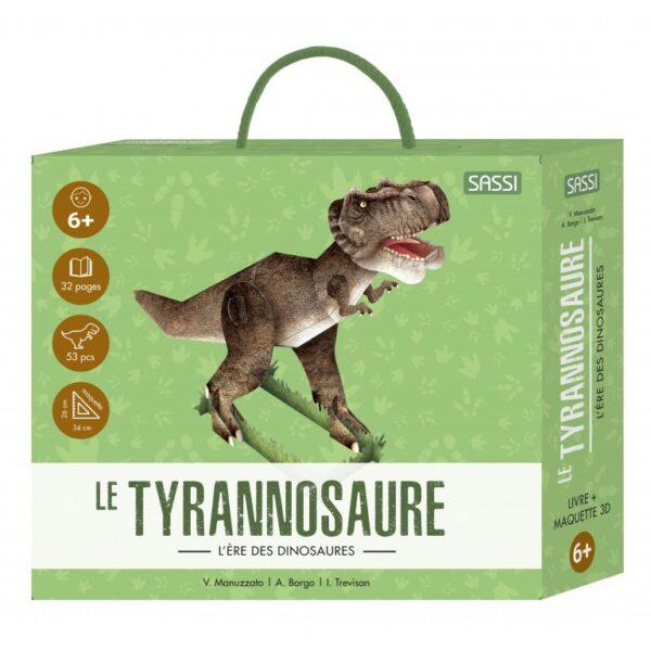 le tyrannosaure sassi maquette 3D
