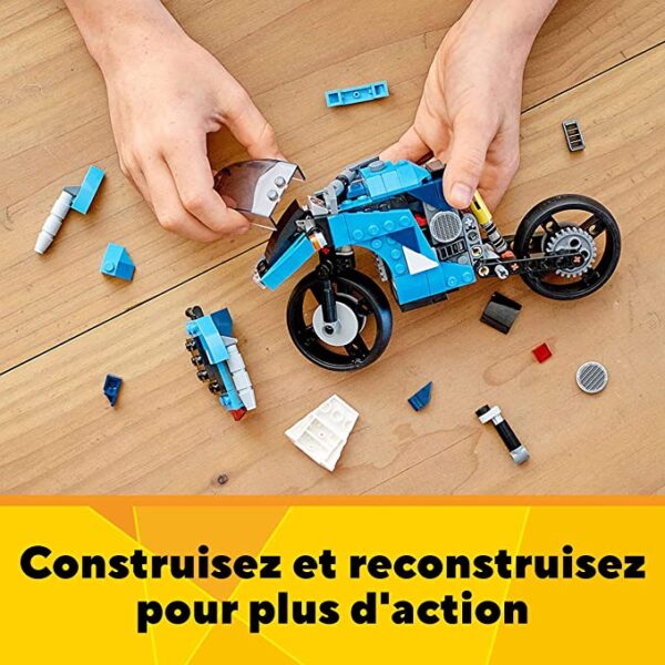 la moto lego creator