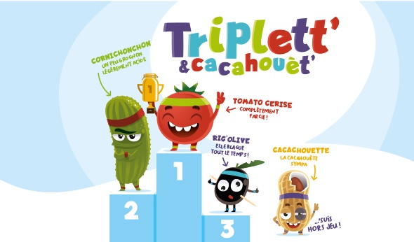 triplett et cacahouete