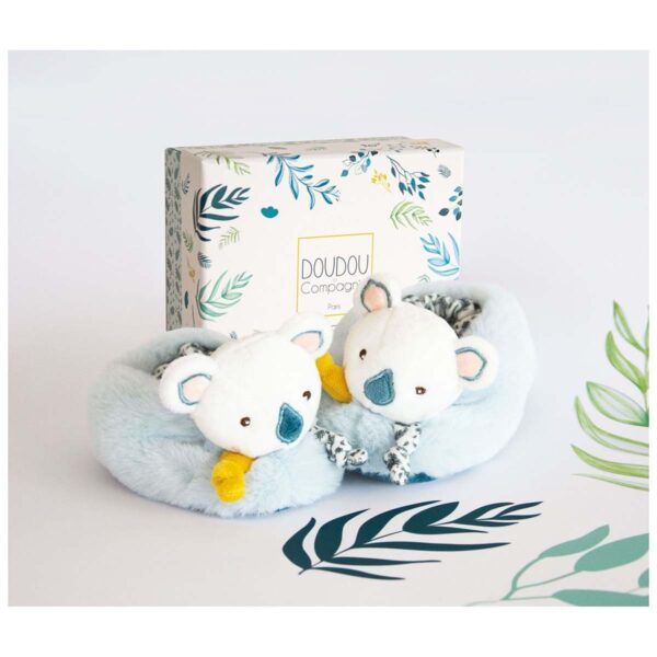 chaussons hochet yoca le koala