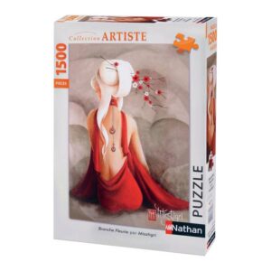 puzzle mistigri branche fleurie