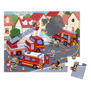 puzzle-pompiers-24-pieces JANOD