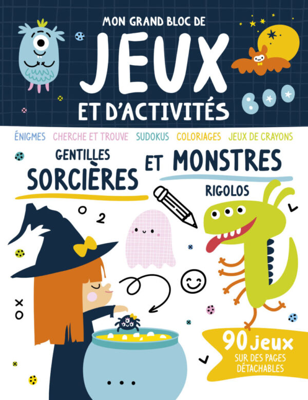 mon grand bloc de jeux et d'activités gentilles sorcieres 123 soleil