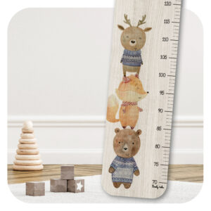 toise cerf renard ours lovely tribu