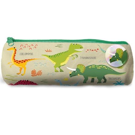 trousse ronde dinosaures