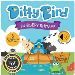 livre sonore ditty bird : nursery rhymes