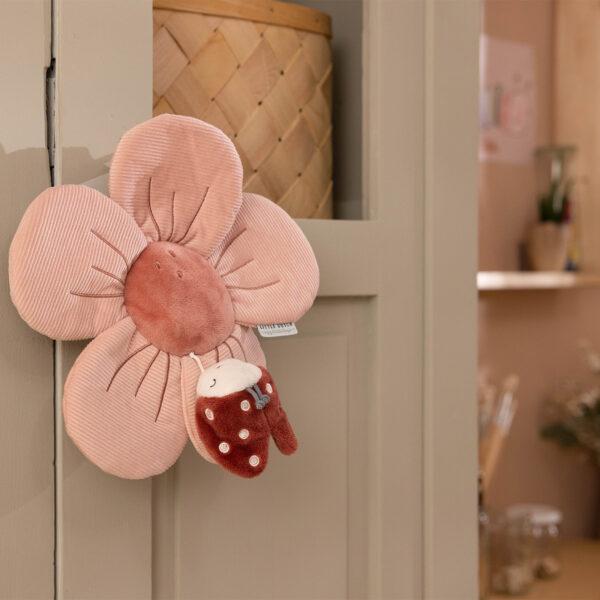 FLEUR MUSICALE EN PELUCHE FLOWERS AND BUTTERFLIES