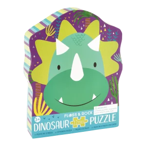 PUZZLE DINOSAURE FLOSS AND ROCK