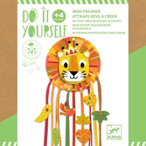 MON PREMIER ATTRAPE REVES DIY - PETIT LION