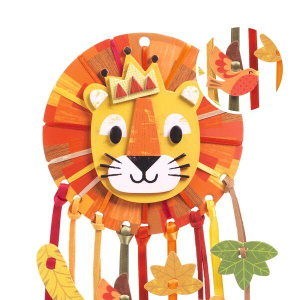 MON PREMIER ATTRAPE REVES DIY - PETIT LION