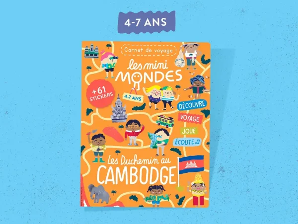 LE MAGAZINE ENFANTS CAMBODGE- DES 4 ANS - LES MINI MONDES
