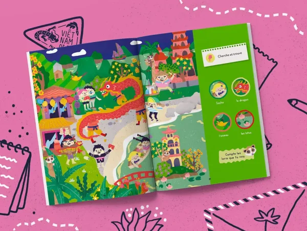 LE MAGAZINE ENFANTS LE VIETNAM- DES 1 AN - LES MINI MONDES