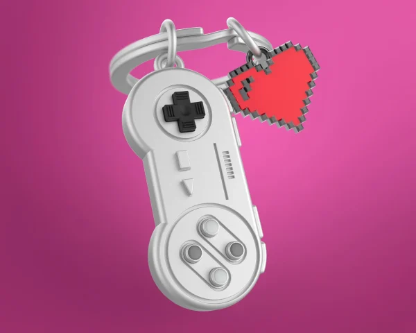 PORTE CLES MANETTE DE JEUX