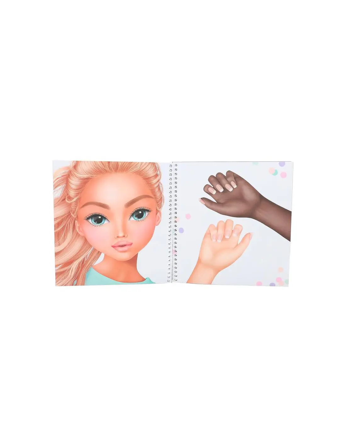 TOPMODEL STYLE ME UP FACE STICKERSBOK FACE & NAILS – NORA & KATIE