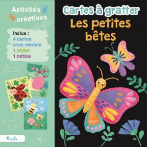 CARTES A GRATTER LES PETITES BETES