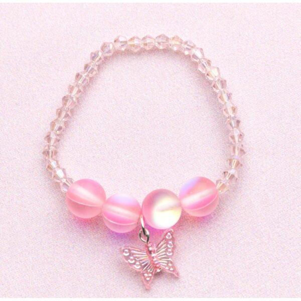 BRACELET HOLO PINK CRYSTAL