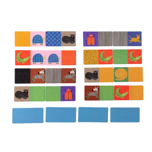 DOMINO DES MOTIFS LES TOUPITIS - MOULIN ROTY