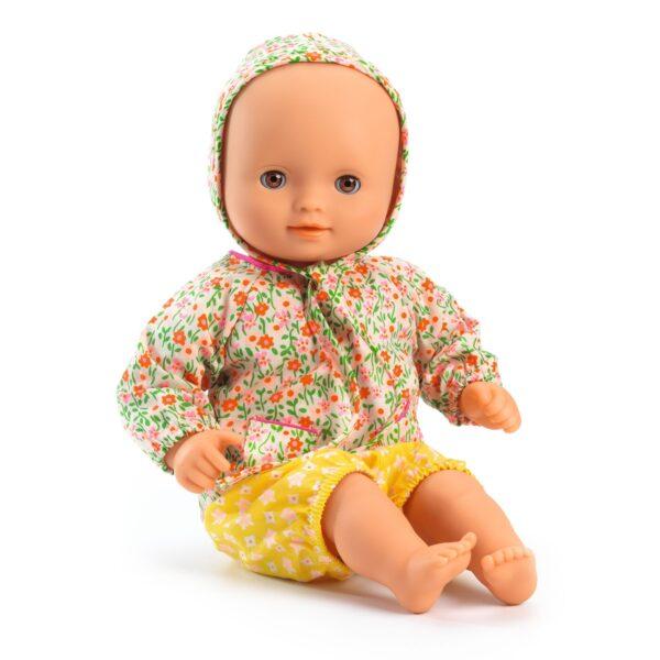 POUPEE BABY FLORA PETIT PAN - POMEA - DJECO