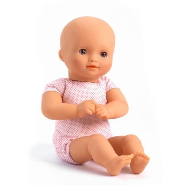 POUPEE BABY FLORA PETIT PAN - POMEA - DJECO