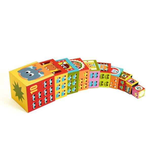 CUBES A EMPILER VEHICULES - DJECO