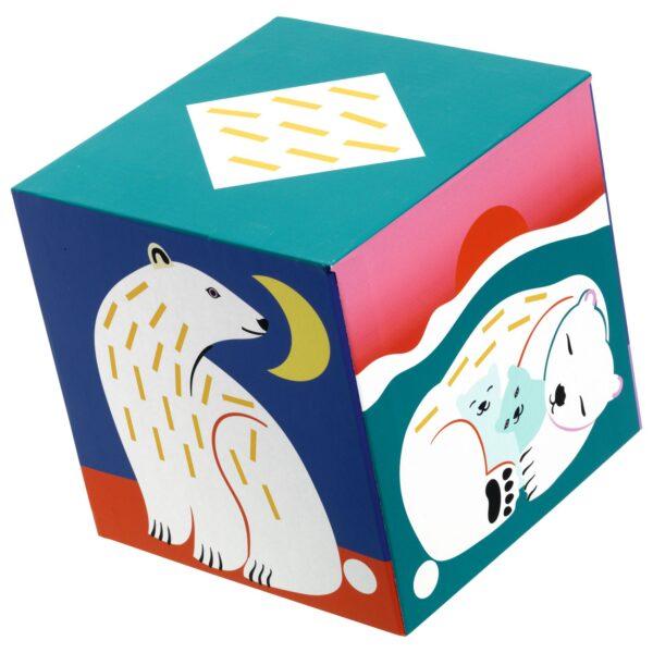 CUBES A EMPILER ANIMAUX SAUVAGES - DJECO