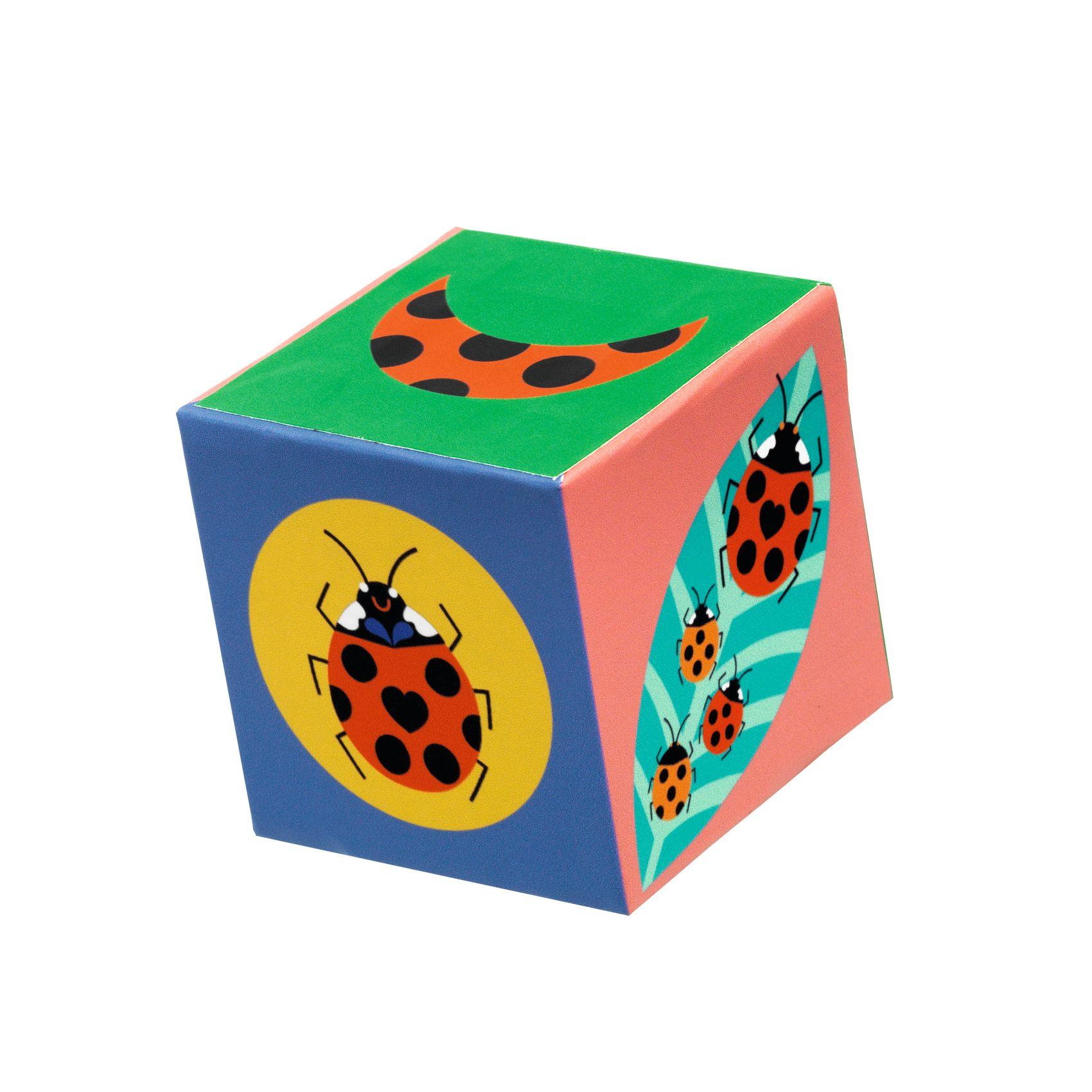 CUBES A EMPILER ANIMAUX SAUVAGES - DJECO