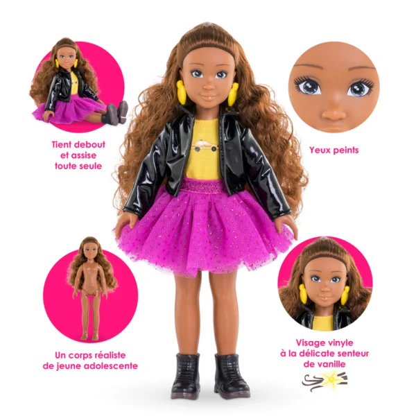 COFFRET POUPEE MELODY FASHION WEEK NEW YORK- COROLLE GIRLS