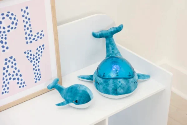 VEILLEUSE PROJECTEUR D'AMBIANCE TRANQUIL WHALE - CLOUD B