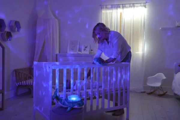 VEILLEUSE PROJECTEUR D'AMBIANCE TRANQUIL WHALE - CLOUD B