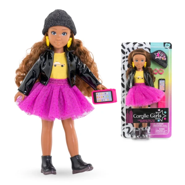 COFFRET POUPEE MELODY FASHION WEEK NEW YORK- COROLLE GIRLS