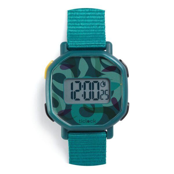 MONTRE DIGITALE SERPENTS VERTS - DJECO