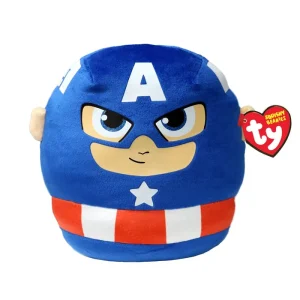 COUSSIN MARVEL SQUISH A BOOS SMALL CAPTAIN AMERICA - TY