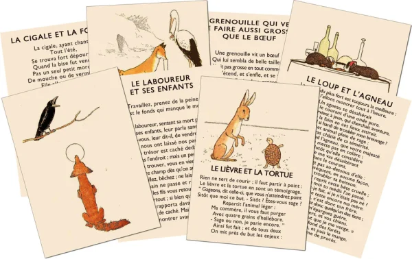 22 FABLES DE LA FONTAINE - MARC VIDAL
