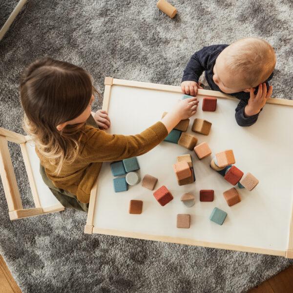 COFFRET DE CONSTRUCTION EN BLOCS DE LIEGE - KORKO