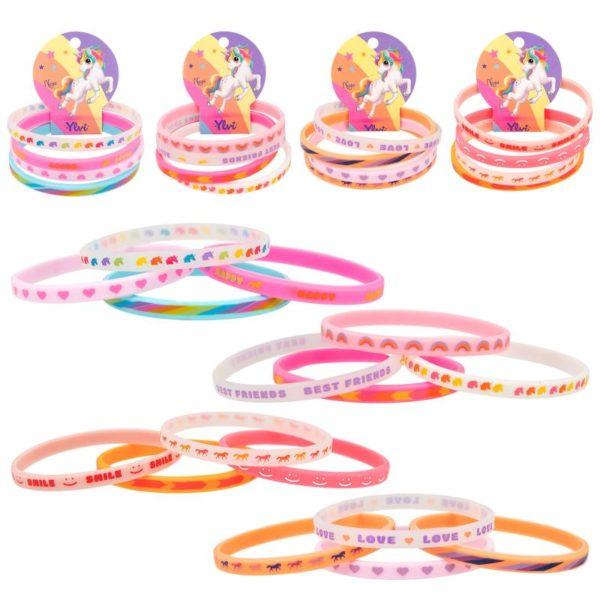 YLVI BRACELETS BANDE EN SILICONE
