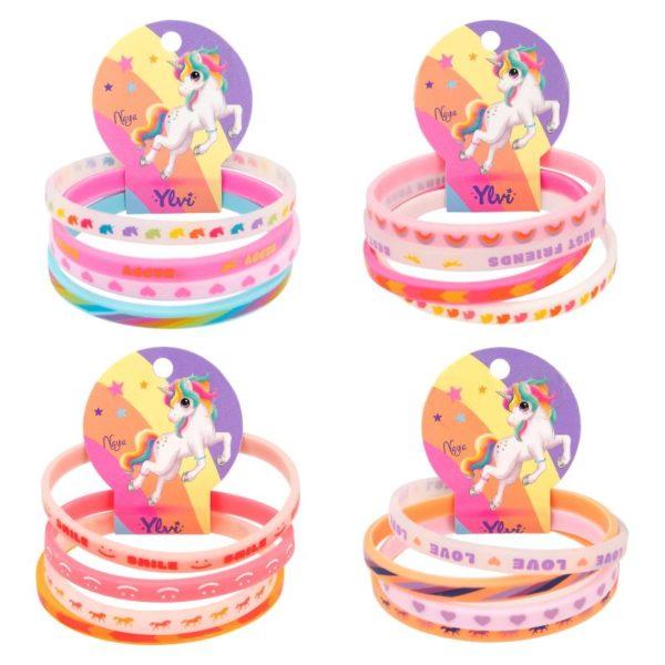 YLVI BRACELETS BANDE EN SILICONE